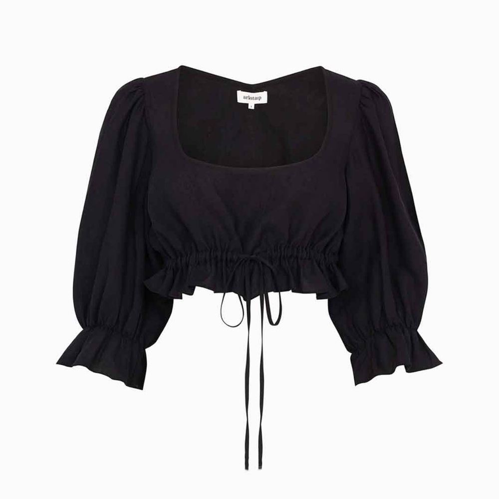 Arkitaip Clara Blouse - Small - Black - Picture 6 of 6